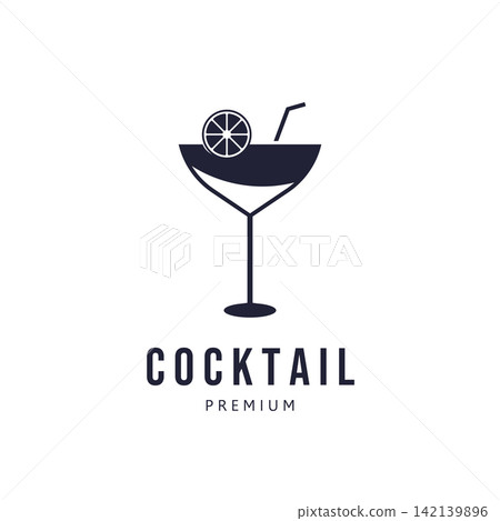 Minimalist Design for a Fresh Cocktail Minimalist Design for a Fresh Cocktail 142139896
