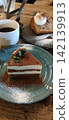 Fashionable tiramisu 142139913