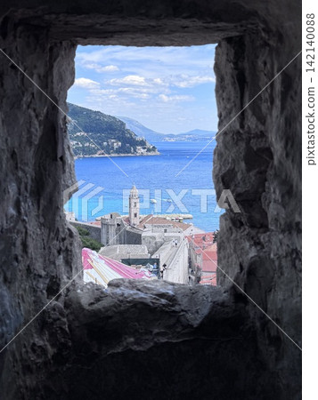 View from Minčeta Fortress in Dubrovnik View from Minčeta Fortress in Dubrovnik 142140088
