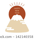新年快樂！第一縷陽光，柔和的色彩。 142140358