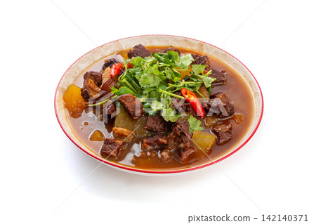 braised Beef Brisket With Winter Melon Traditional Dish braised Beef Brisket With Winter Melon Traditional Dish 142140371