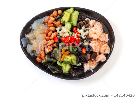 chinese Mixed Vegetable Salad with Vinegar Dressing chinese Mixed Vegetable Salad with Vinegar Dressing 142140426