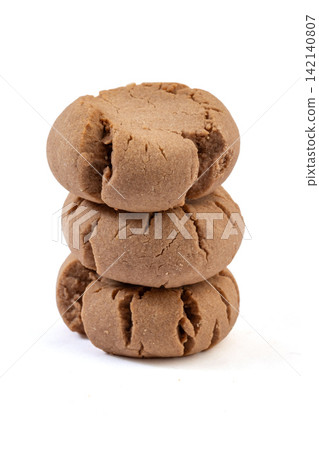 chocolate Flavor Margaret Cookies Traditional Baked Snack 142140807