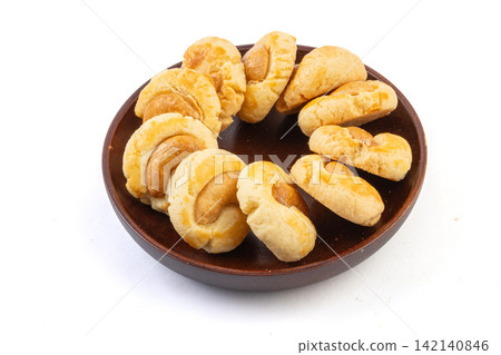 cashew Milk Shortbread Cookies Traditional Baked Snack cashew Milk Shortbread Cookies Traditional Baked Snack 142140846