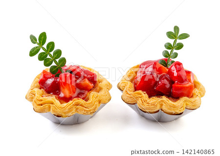 strawberry Croissant Tart Pastry with Fruit Filling strawberry Croissant Tart Pastry with Fruit Filling 142140865