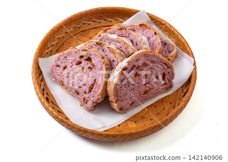 purple Wheat Walnut Raisin European Style Bread Loaf purple Wheat Walnut Raisin European Style Bread Loaf 142140906
