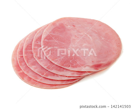 sliced American Ham Round Cold Cuts sliced American Ham Round Cold Cuts 142141503