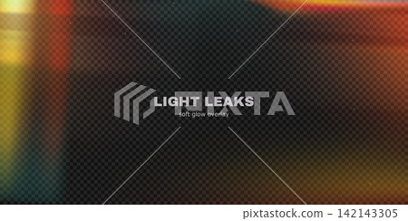 Vintage yellow and orange light leak camera film effect background. Retro analog lens flare photo overlay filter for photography editing, wedding album design or vintage aesthetic social media content Vintage yellow and orange light leak camera film effect background. Retro analog lens flare photo overlay filter for photography editing, wedding album design or vintage aesthetic social media content 142143305