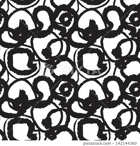Monochrome Abstract Brush strokes pattern design for fashion textiles, graphics and crafts Monochrome Abstract Brush strokes pattern design for fashion textiles, graphics and crafts 142144360