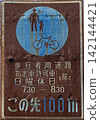 Rusty sign 142144421