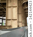 Iron bridge girders 142144423
