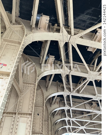 Iron bridge girders Iron bridge girders 142144425