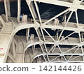 Iron bridge girders 142144426
