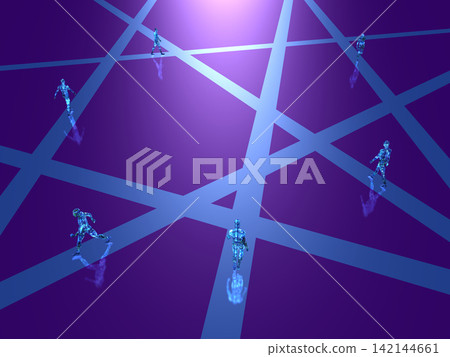 Robots moving along intersecting lines Robots moving along intersecting lines 142144661
