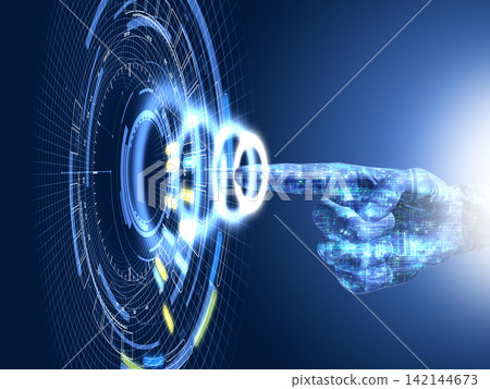 Adjust the hologram graph with your fingertips. Adjust the hologram graph with your fingertips. 142144673