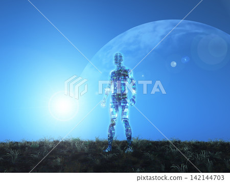 閃亮的機器人和行星 閃亮的機器人和行星 142144703