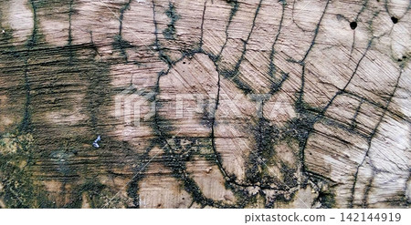 Old concrete texture with deep cracks and rough grooves. Old concrete texture with deep cracks and rough grooves. 142144919