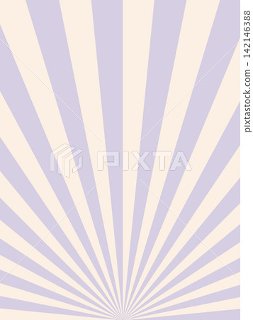 Lavender and ivory radial line background, a cute and sophisticated sunburst design. Lavender and ivory radial line background, a cute and sophisticated sunburst design. 142146388
