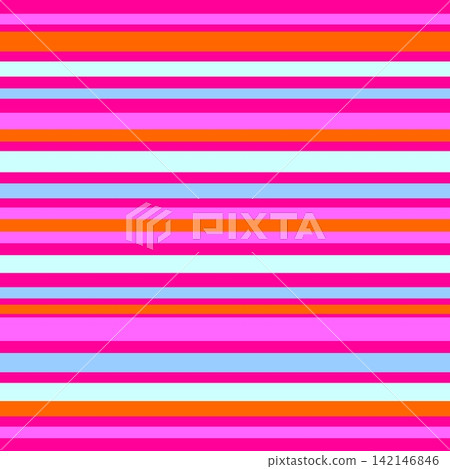 邊框圖案，橘色，粉紅色 142146846