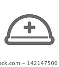矢量簡易安全頭盔 142147506