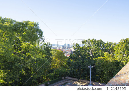 panoramic view of Brno 142148395