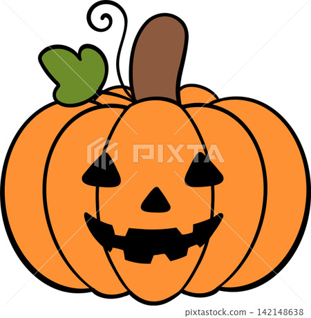 Halloween Decoration Cute Cartoon Illustration Halloween Decoration Cute Cartoon Illustration 142148638