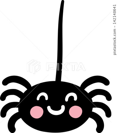 Halloween Decoration October Flat Design 142148641