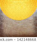 Full moon and coin background 142148668