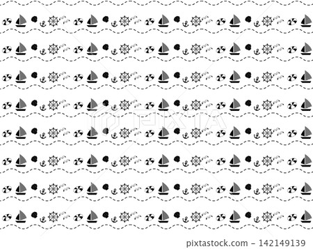 夏季圖案背景素材 142149139