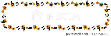 Boarder Line Hand Drawn Halloween Doodle Icon Collection Boarder Line Hand Drawn Halloween Doodle Icon Collection 142150082