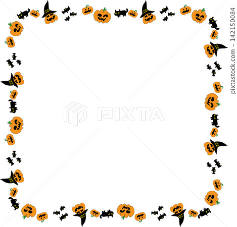 Boarder Line Hand Drawn Halloween Doodle Icon Collection Boarder Line Hand Drawn Halloween Doodle Icon Collection 142150084
