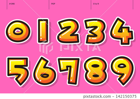 POP 的數字集合,從 0 到 9_090 POP 的數字集合,從 0 到 9_090 142150375