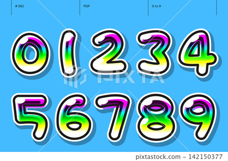 POP's set of numbers from 0 to 9_092 POP's set of numbers from 0 to 9_092 142150377