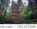 Haguro Shrine, Yamagata Prefecture: National Treasure Five-Storied Pagoda in a Cedar Grove 142153084