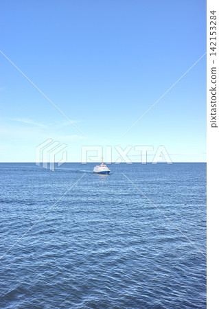 A ship at sea, travel concept. 142153284