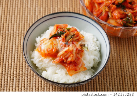 Kimchi rice Kimchi rice 142153288