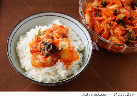 Kimchi rice Kimchi rice 142153289