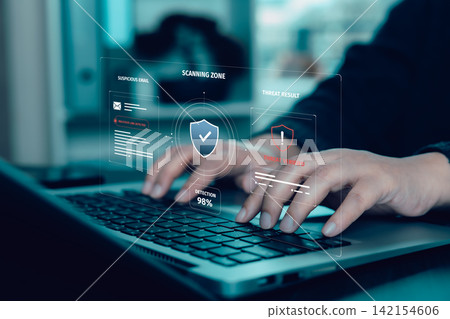 Phishing Email Detection and Malicious Link Cybersecurity Alert Phishing Email Detection and Malicious Link Cybersecurity Alert 142154606
