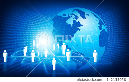 Concept of global business Network, internet communication Concept of global business Network, internet communication 142155058