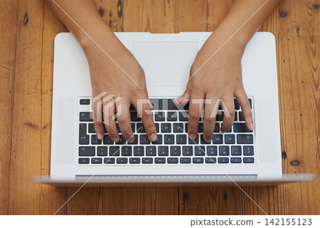 Hands, students and laptop for online research, planning and e learning resources to view or angle at desk. Person editing PhD proposal on computer for scholarship, essay or assignment with keyboard Hands, students and laptop for online research, planning and e learning resources to view or angle at desk. Person editing PhD proposal on computer for scholarship, essay or assignment with keyboard 142155123