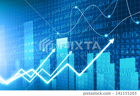stock market finance graph background stock market finance graph background 142155203