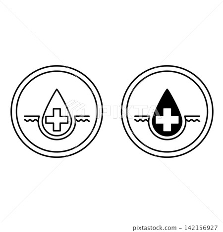 Labels Nutritious Cream. Black and White Vector Icons. Sticker For Cosmetics Packaging. Skin Care Concept Labels Nutritious Cream. Black and White Vector Icons. Sticker For Cosmetics Packaging. Skin Care Concept 142156927