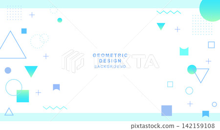 Geometric background materials combining circles, squares, triangles, etc. Geometric background materials combining circles, squares, triangles, etc. 142159108