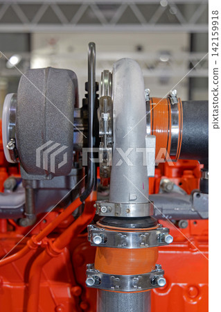 Turbocharger Compressor Engine Turbocharger Compressor Engine 142159918