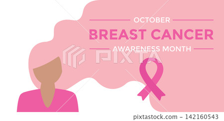 national breast cancer awareness month october vector illustration national breast cancer awareness month october vector illustration 142160543