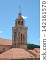 Bell Tower of Saint Marks Cathedral in Korcula 142161570