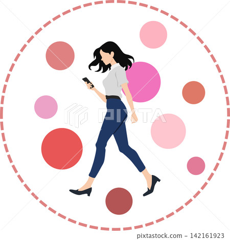 Filter bubble graphic material illustration Filter bubble graphic material illustration 142161923