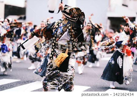 Yosakoi Festival in Obiyamachi Yosakoi Festival in Obiyamachi 142162434
