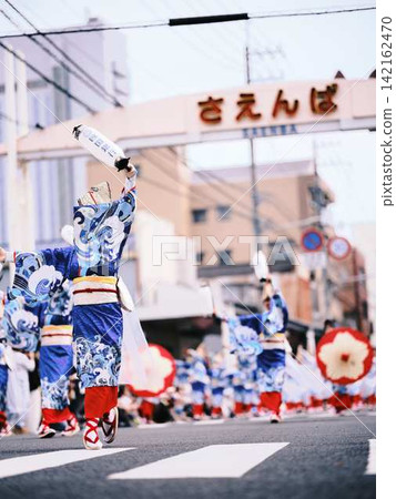 Yosakoi Festival in Obiyamachi Yosakoi Festival in Obiyamachi 142162470