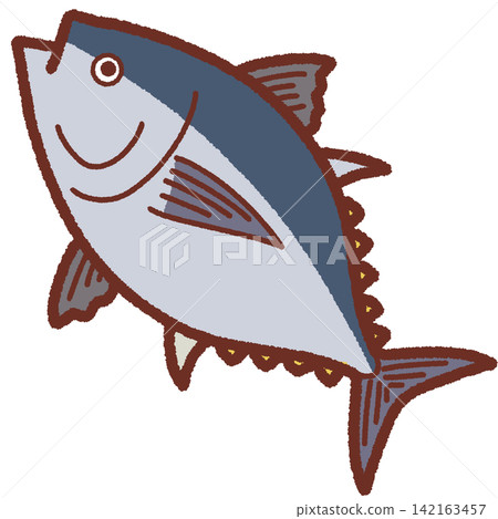 藍鰭鮪魚的簡圖 藍鰭鮪魚的簡圖 142163457